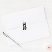 Kaleidoscat Kattenfeest Sticker (Envelop)