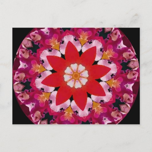 Kaleidoscoop 01 briefkaart (Voorkant)