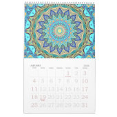 Kaleidoscoop 12 maanden kalender (Jan 2026)