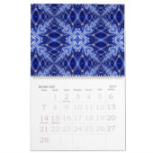 Kaleidoscoop 12 maanden muur kalender (Feb 2027)