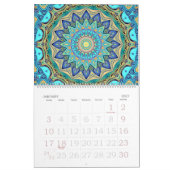 Kaleidoscoop 12 maanden muur kalender (Jan 2027)