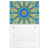 Kaleidoscoop 12 maanden muur kalender (Mar 2026)