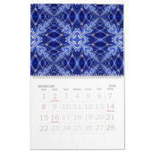 Kaleidoscoop 12 maanden muur kalender (Feb 2026)