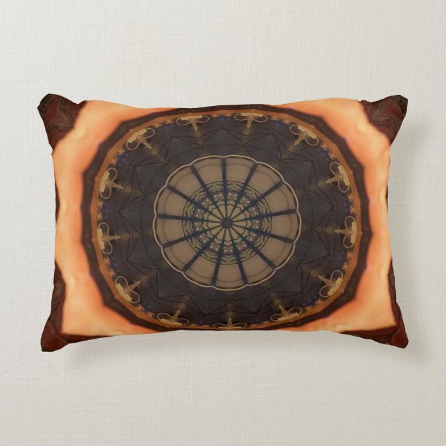 Kaleidoscoop 1 decoratief kussen (Voorkant)