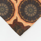 Kaleidoscoop 1 fleece deken (Hoek)