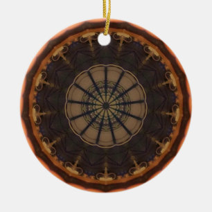 Kaleidoscoop 1 keramisch ornament