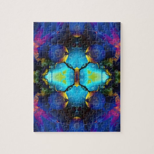 Kaleidoscoop 1 legpuzzel (Verticaal)