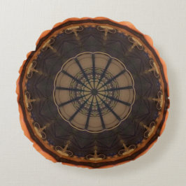 Kaleidoscoop 1 rond kussen