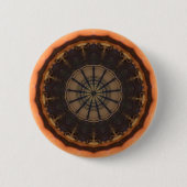Kaleidoscoop 1 ronde button 5,7 cm (Voorkant)