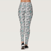Kaleidoscoop Abstract Geometrisch Leggings (Achterkant)