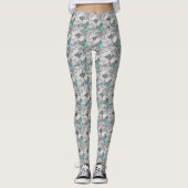 Kaleidoscoop Abstract Geometrisch Leggings (Voorkant)