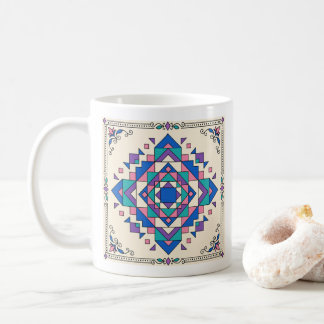 Kaleidoscoop Abstract Patroon Koffiemok