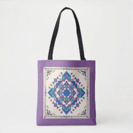 Kaleidoscoop Abstract Patroon Tote Bag