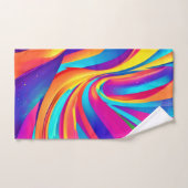 Kaleidoscoop Abstract Uitbarsting Kunstwerk Bad Handdoek (Handdoek)
