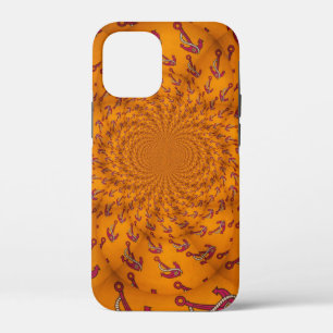 Kaleidoscoop Anker Art Print iPhone 12 Mini Hoesje