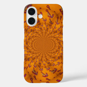 Kaleidoscoop Anker Art Print iPhone 16 Hoesje