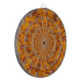 Kaleidoscoop Anker Art Print Dartbord (Voorkant Links)