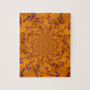 Kaleidoscoop Anker Art Print Legpuzzel