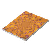 Kaleidoscoop Anker Art Print Notitieblok (Linkerzijde)