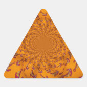 Kaleidoscoop Anker Art Print Sticker (Voorkant)