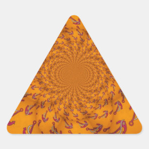 Kaleidoscoop Anker Art Print Sticker