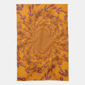 Kaleidoscoop Anker Art Print Theedoek (Verticaal)