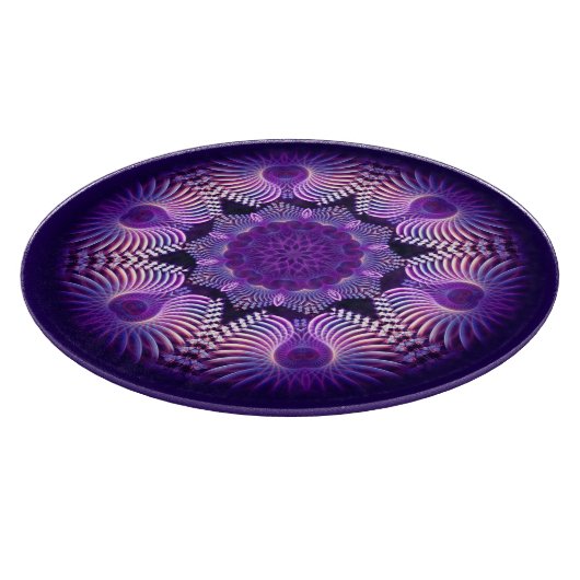 Kaleidoscoop Apophysis Flower I Snijplank (Hoek)