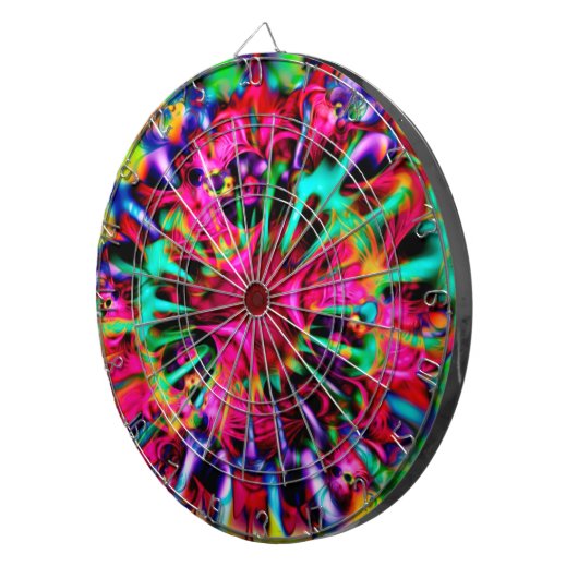 Kaleidoscoop Apophysis Fractal Art - I Dartbord (Voorkant Rechts)