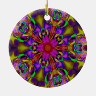 Kaleidoscoop Apophysis Fractal Art. II Keramisch Ornament