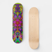 Kaleidoscoop Apophysis Fractal Art. II Skateboard (Voorkant)