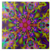 Kaleidoscoop Apophysis Fractal Art. II Tegeltje (Voorkant)