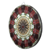 Kaleidoscoop Art 11 Dart Board Dartbord (Voorkant Rechts)
