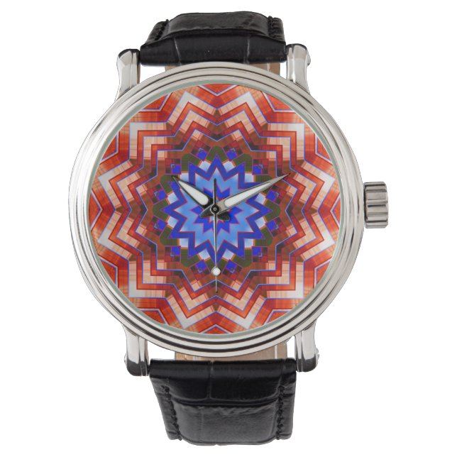 Kaleidoscoop art. 12 Horloge en Numerieke opties (Voorkant)