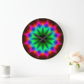 Kaleidoscoop Art. 17 Wall Clocks & Numerieke optie Grote Klok (Huis)