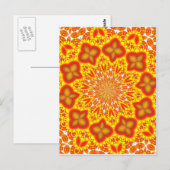 Kaleidoscoop Art Briefkaart (Voorkant / Achterkant)