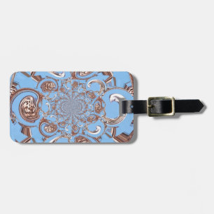  Kaleidoscoop Art Print Bagagelabel