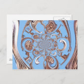  Kaleidoscoop Art Print Briefkaart (Voorkant / Achterkant)