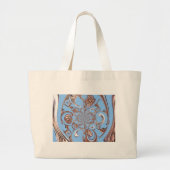  Kaleidoscoop Art Print Grote Tote Bag (Voorkant)