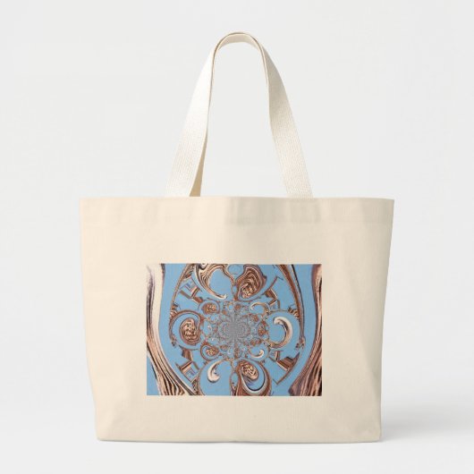  Kaleidoscoop Art Print Grote Tote Bag (Voorkant)