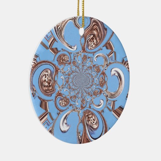  Kaleidoscoop Art Print Keramisch Ornament (Rechts)
