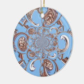  Kaleidoscoop Art Print Keramisch Ornament (Links)