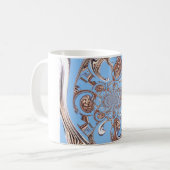  Kaleidoscoop Art Print Koffiemok (Voorkant links)