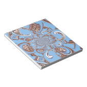  Kaleidoscoop Art Print Notitieblok (Schuin)