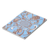  Kaleidoscoop Art Print Notitieblok (Linkerzijde)