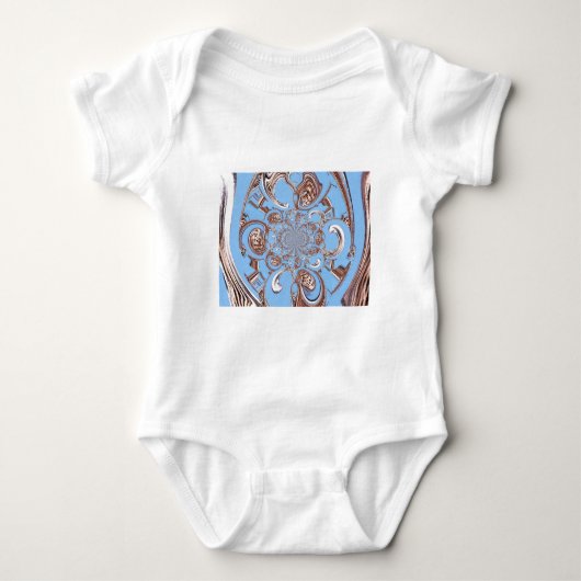 Kaleidoscoop Art Print Romper (Voorkant)