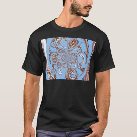  Kaleidoscoop Art Print T-shirt (Voorkant)