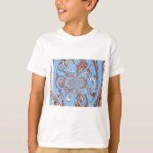  Kaleidoscoop Art Print T-shirt (Voorkant)
