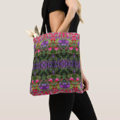 Kaleidoscoop Bloem 2 Middelgroot Tote Bag (Dichtbij)