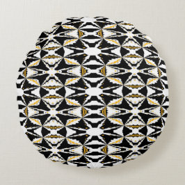 Kaleidoscoop bloem rond kussen