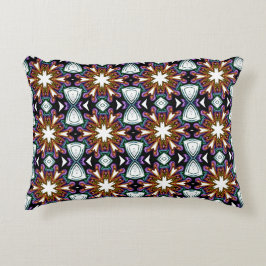 kaleidoscoop bloempatroon accent kussen